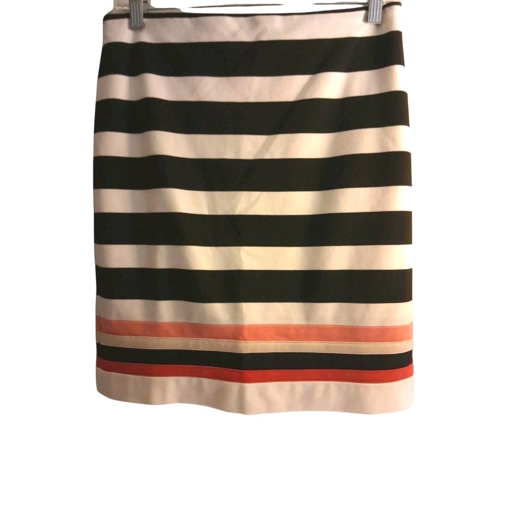 White House Black Market Woman'sโ Skirt Multicolored Striped Size 4